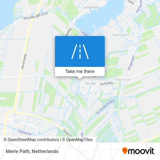 Merelpad map