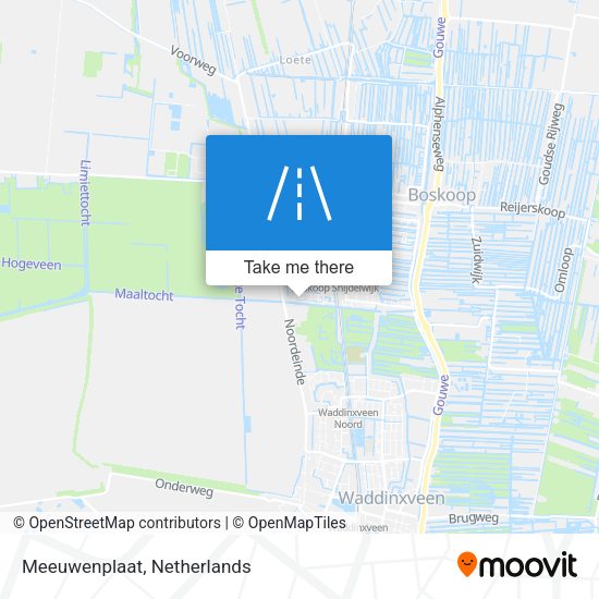 Meeuwenplaat map