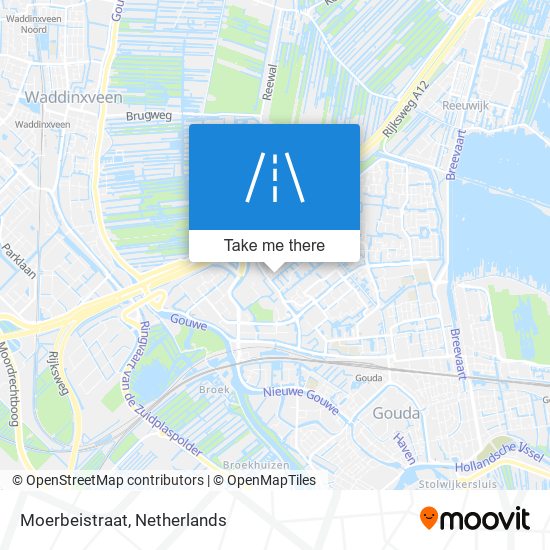 Moerbeistraat map