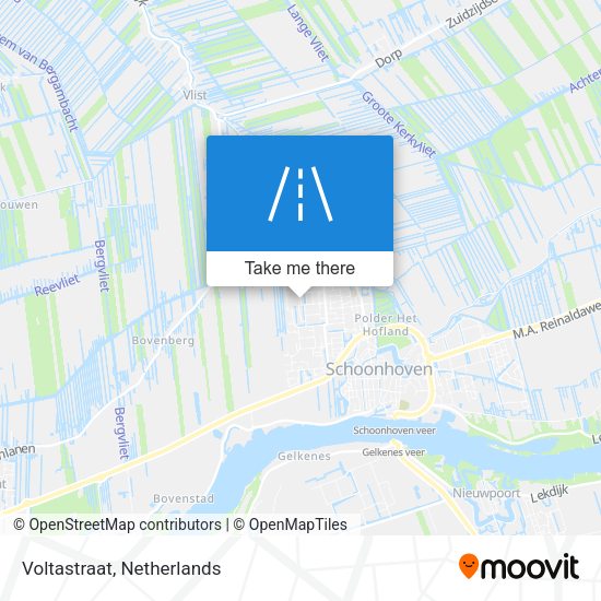 Voltastraat map