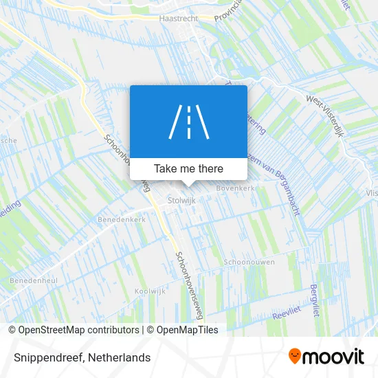 Snippendreef map