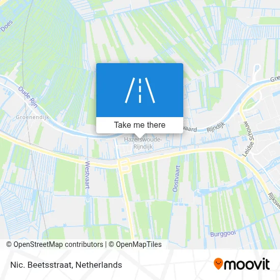 Nic. Beetsstraat map