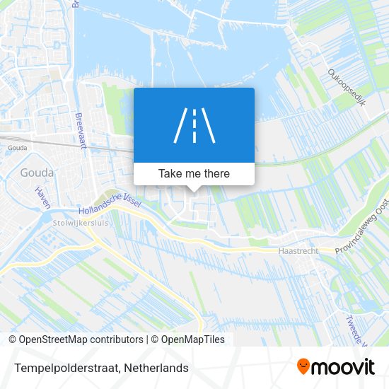Tempelpolderstraat map