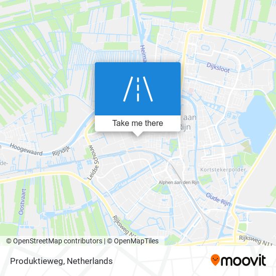 Produktieweg map