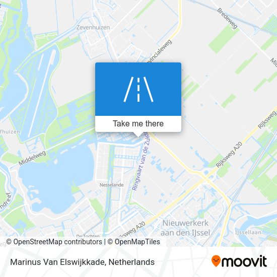 Marinus Van Elswijkkade map