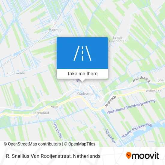 R. Snellius Van Rooijenstraat map