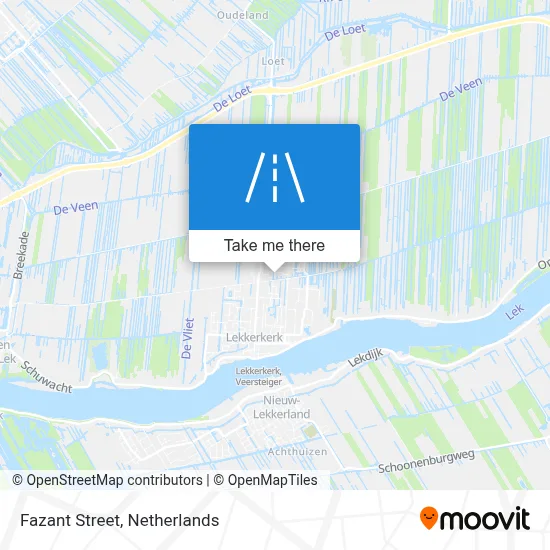 Fazantstraat map