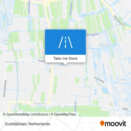 Zuiddijklaan map