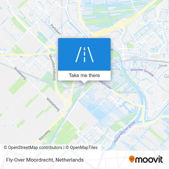 Fly-Over Moordrecht map