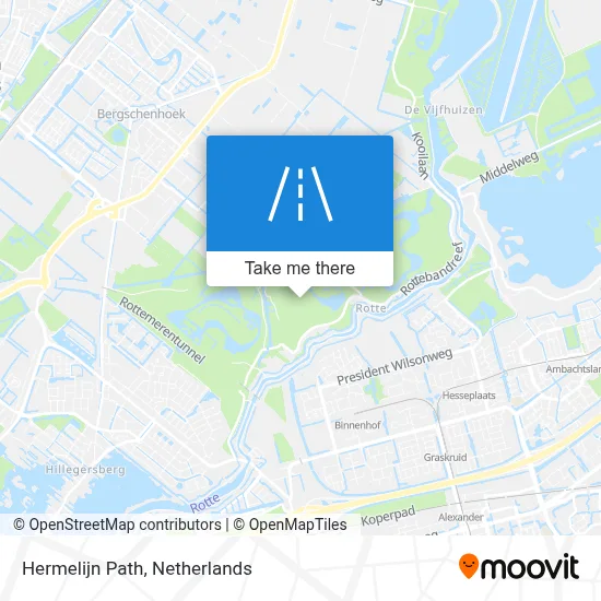 Hermelijnpad map