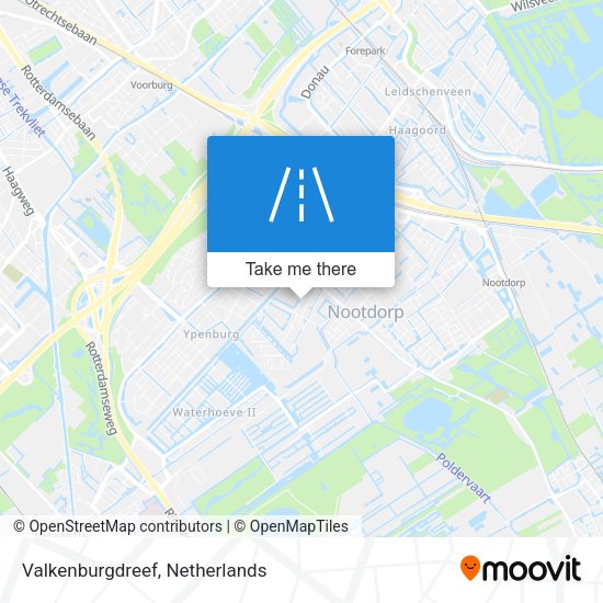 Valkenburgdreef map