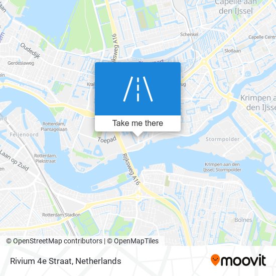 Rivium 4e Straat map