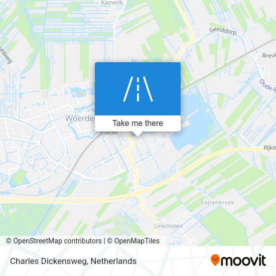 Charles Dickensweg map
