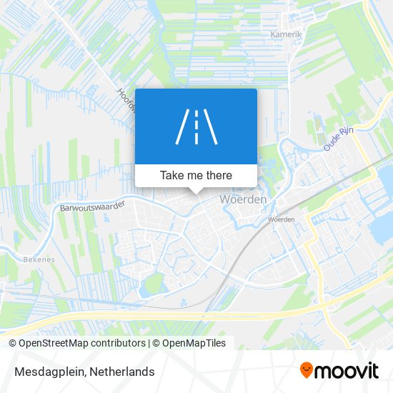 Mesdagplein map