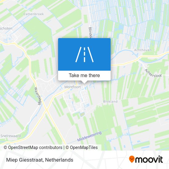 Miep Giesstraat map