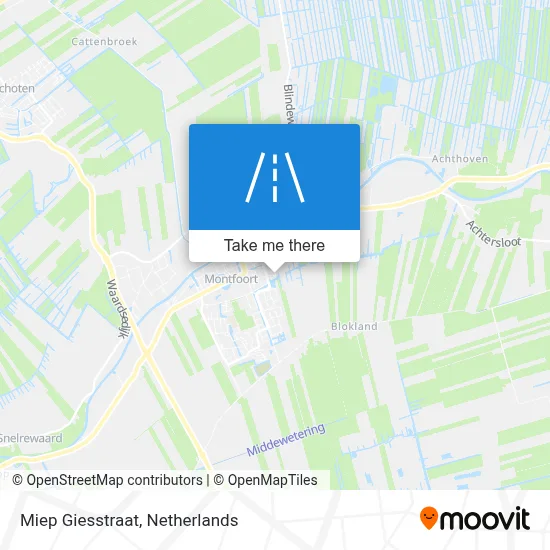 Miep Giesstraat map