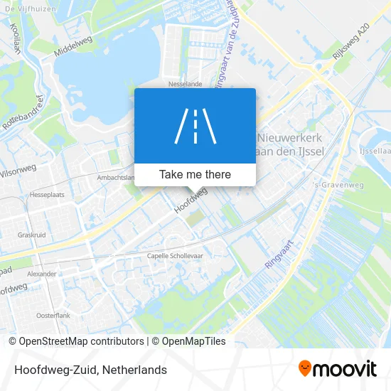 Hoofdweg-Zuid map