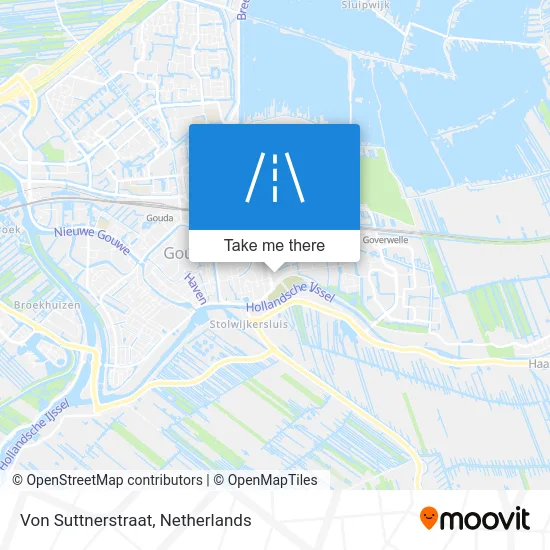 Von Suttnerstraat map