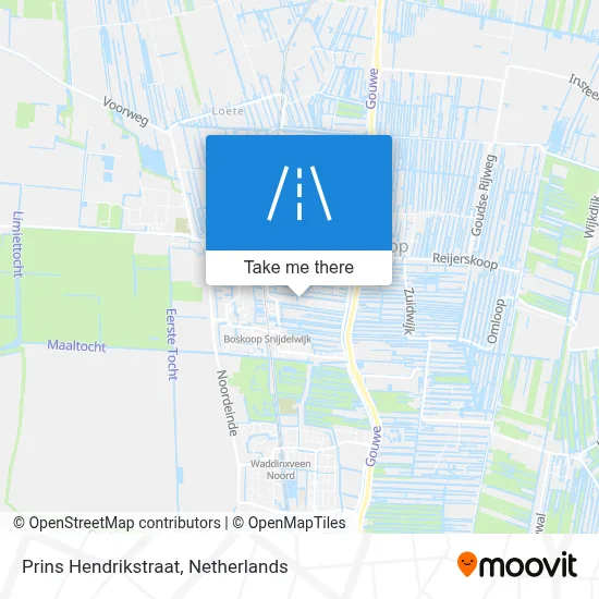 Prins Hendrikstraat map
