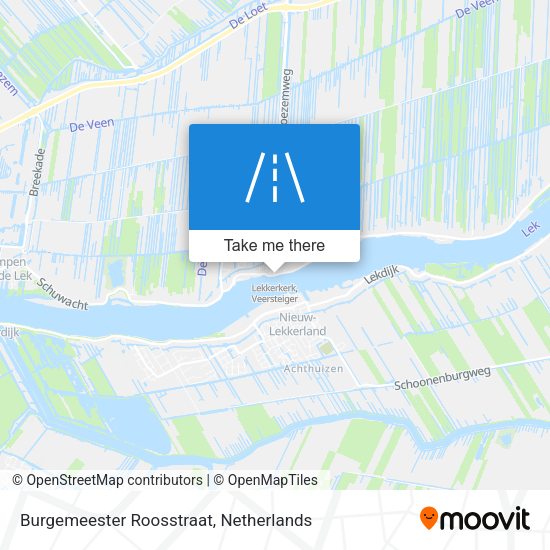 Burgemeester Roosstraat map