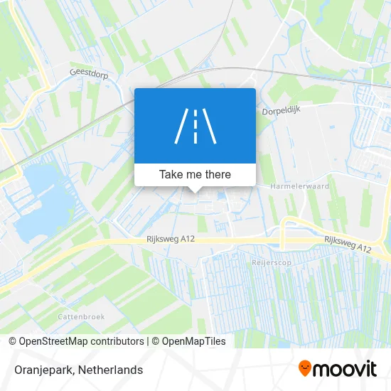 Oranjepark map