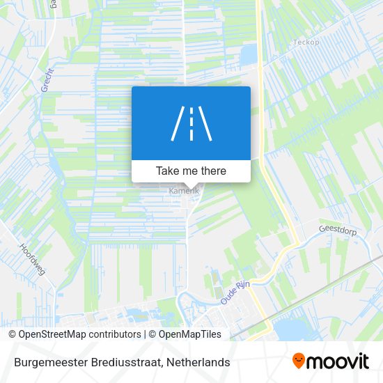 Burgemeester Brediusstraat map