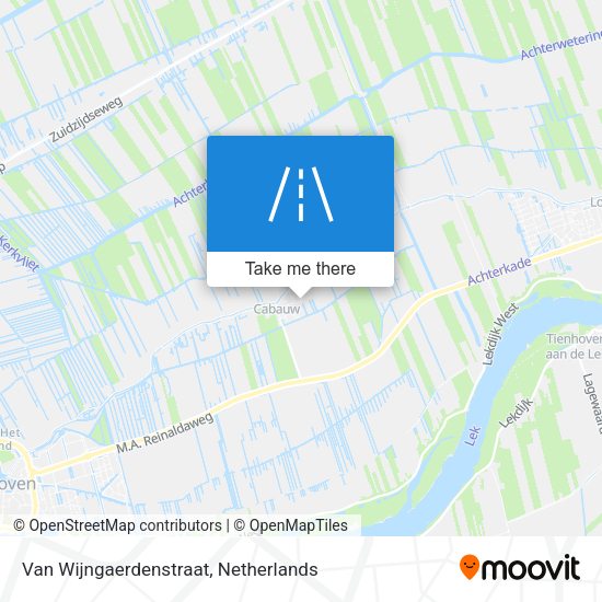 Van Wijngaerdenstraat map