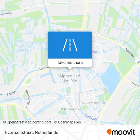 Evertsenstraat map
