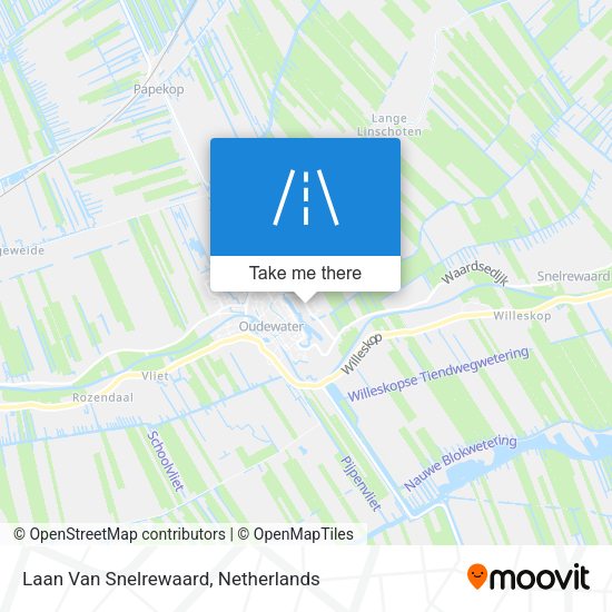 Laan Van Snelrewaard map