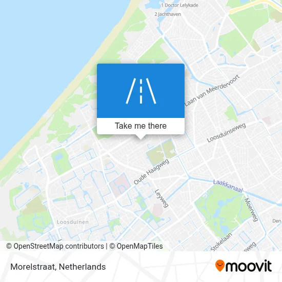 Morelstraat map