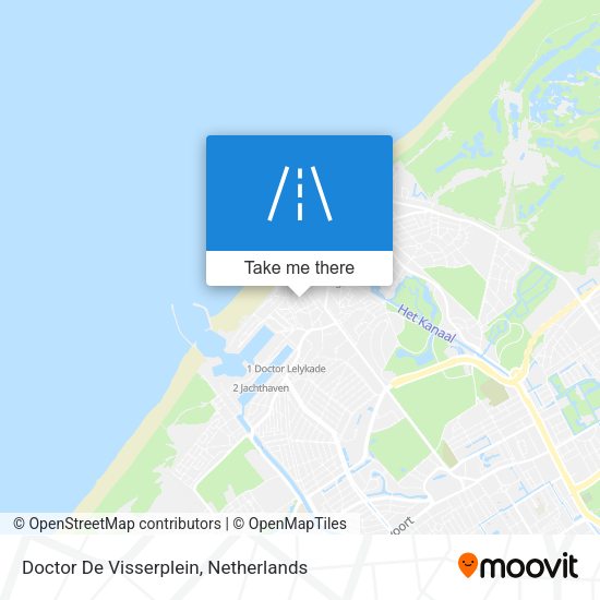 Doctor De Visserplein map