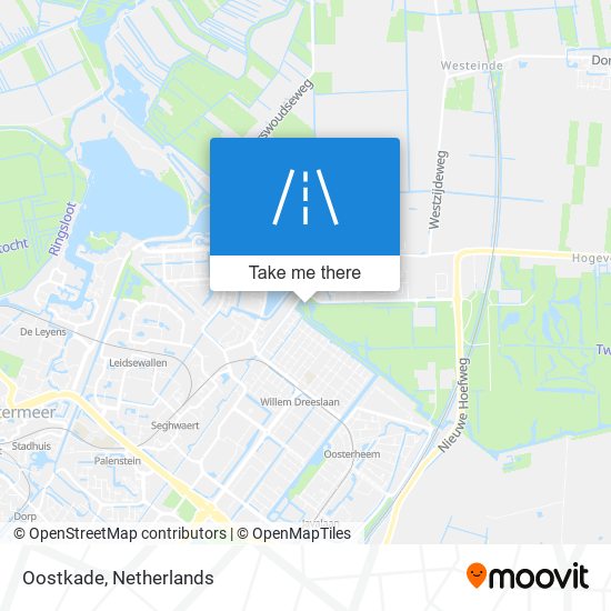 Oostkade map