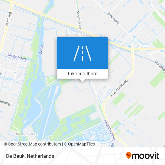 De Beuk map