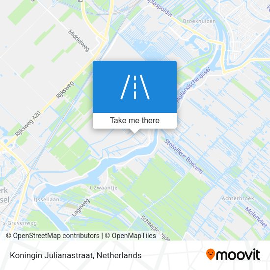 Koningin Julianastraat map