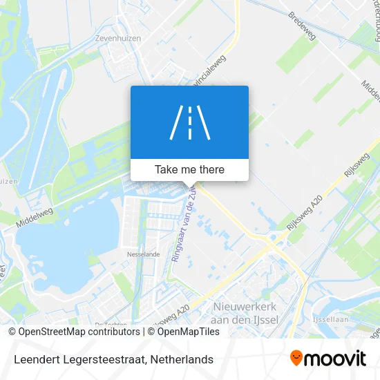 Leendert Legersteestraat map
