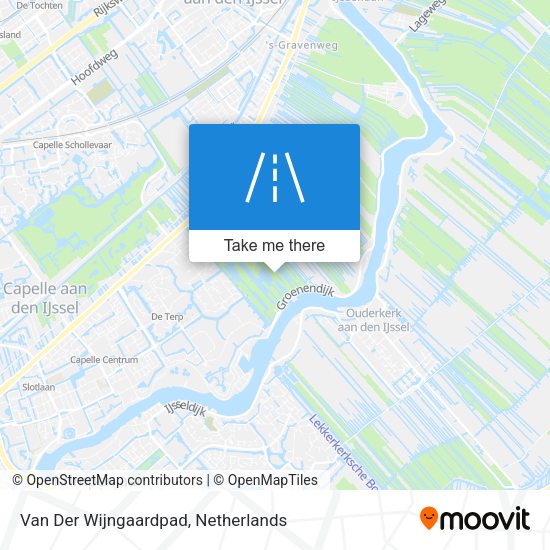 Van Der Wijngaardpad map