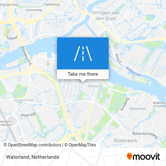 Waterland map