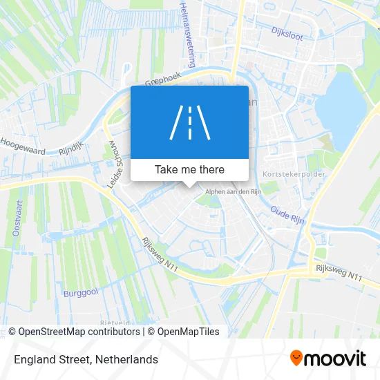 Engelandstraat map