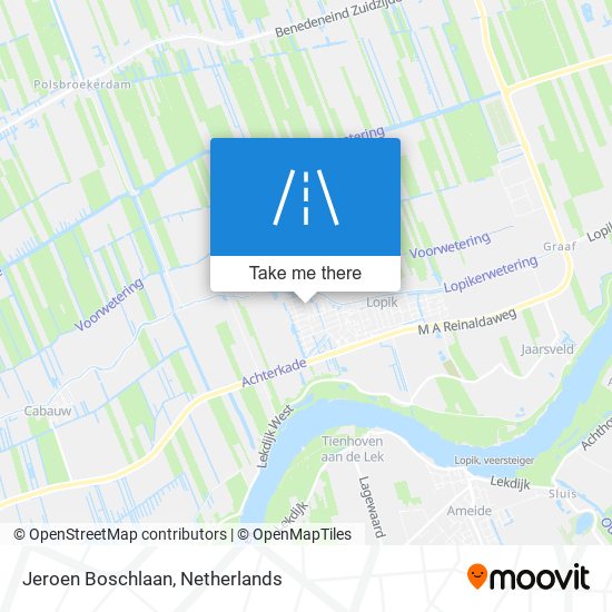 Jeroen Boschlaan map