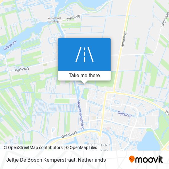 Jeltje De Bosch Kemperstraat map