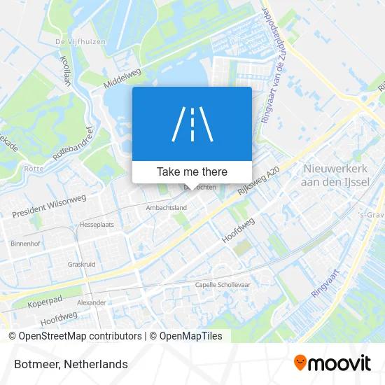Botmeer map
