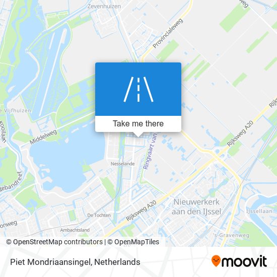 Piet Mondriaansingel map