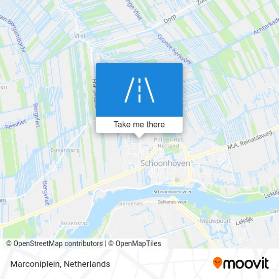 Marconiplein map