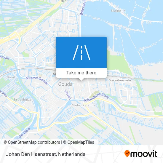 Johan Den Haenstraat map