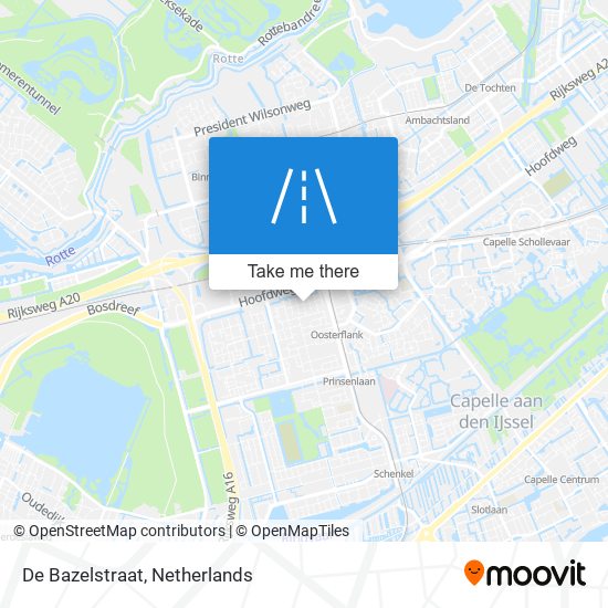 De Bazelstraat map