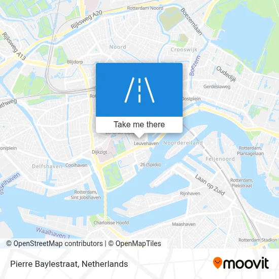 Pierre Baylestraat map