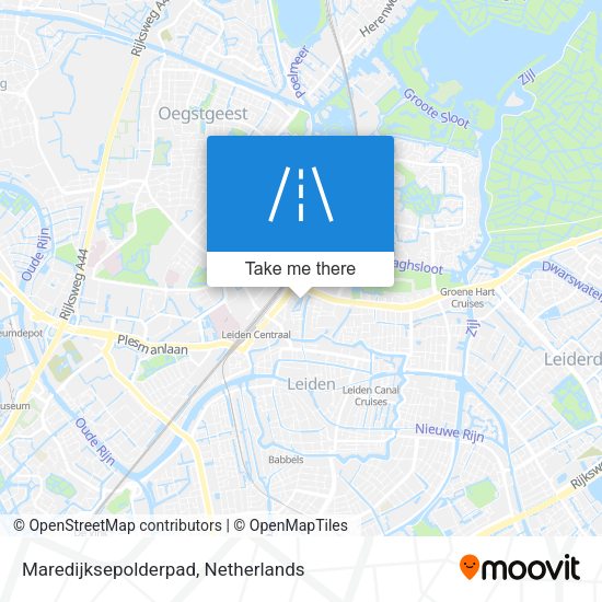 Maredijksepolderpad map