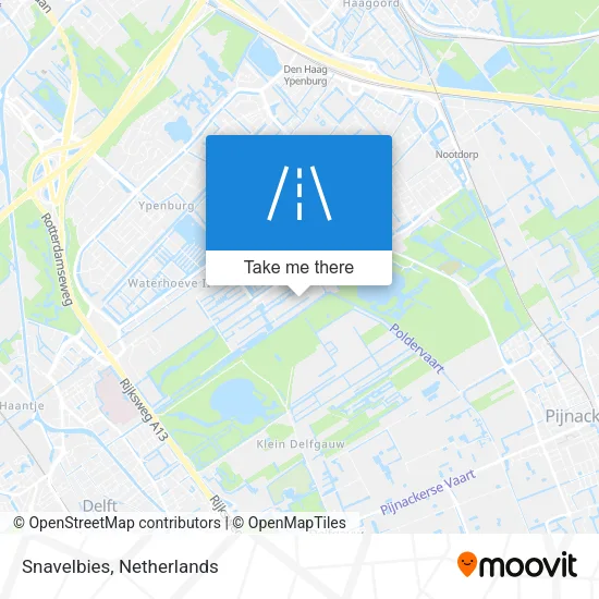 Snavelbies map