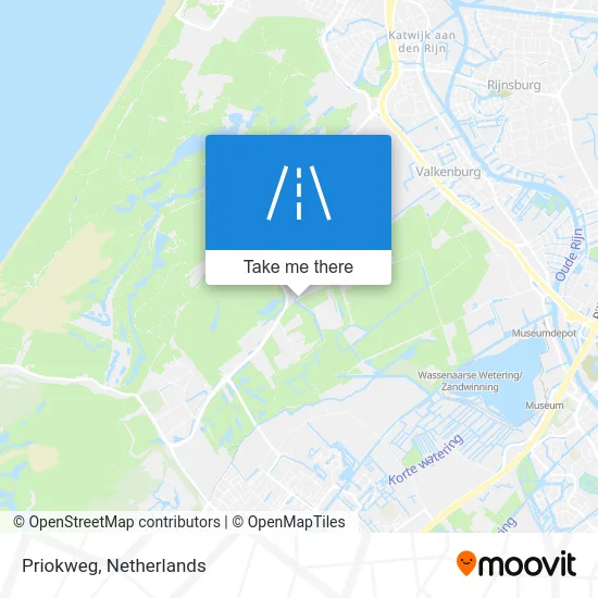 Priokweg map
