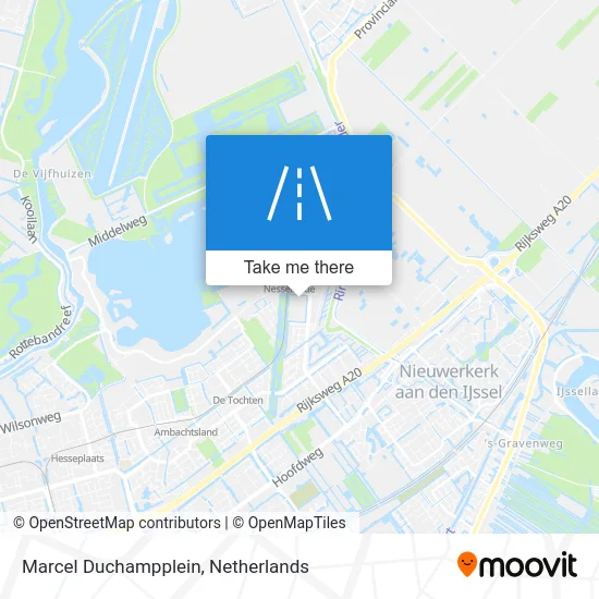 Marcel Duchampplein map